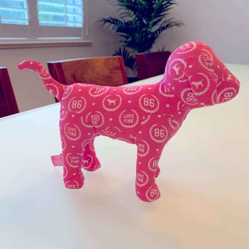 VS PINK Mini Stuffed Dog